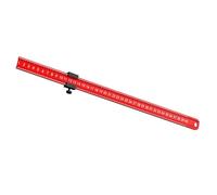 Slider Ruler Woodworking Pen Measuring Device 20/30/40 cm Measuring Ranges Foil Stop Aluminium Writing Aluminium Ruler