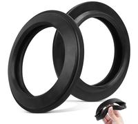 Slider Seal Toilet Seal for Thetford Replacement Parts C200 C250 C260 | C400 C2 C3 C4 Holding Tank Seal Silicone Waterproof Lip Seal 2 Pieces for Camping Toilets Motorhome Caravan