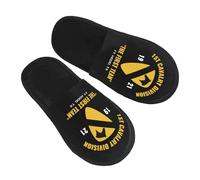 Sliders 1St Cavalry Division First Team Anti-Skid Slippers Portable Shoes For Hotel Trip Adult M