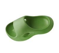 Sliders Kids Unisex EVA Slide Slippers Non Slip Soft Comfortable Sole Indoor Home Bathroom Outdoor Breathable Lightweight Casual House Shoes for Boys and Girls Green
