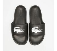 Sliders Mens Lacoste Black Pool Slides With Logo - Serve Slide 1.0 Size 8