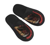 Sliders Spartan Warrior Helmet Lightweight Slippers Reusable Cotton Slippers For Home Indoor Christmas M