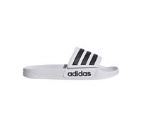 adidas Unisex Adilette Shower Slides Sandal, ftwr white/core black/ftwr white, 12 UK