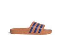 adidas Unisex Adilette Aqua Slides, Dusky Orange/team royal blue/Dusky Orange, 4 UK