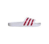 adidas Unisex Adilette Aqua Slides, ftwr white/team colleg red/ftwr white, 12 UK