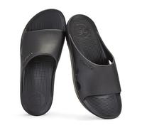 Gumbies SpaSole Sliders | Unisex Recovery Sliders with Arch Support, Bloom® Foam Footbed & Grippy Outsole | Lightweight, Cushioned, Post-Adventure Comfort | Black | EU 41