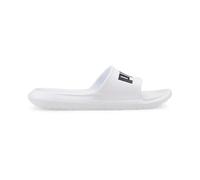 Puma Adults Divecat V2 Lite Slide Sandals - White-Black, 12 UK