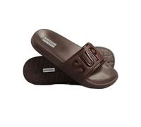 Slides Superdry véganes Core Marron M