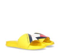 slides with printed flag child Tommy Hilfiger Jaune 35