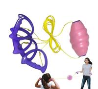 Sliding Ball Toy Set - Creative Balls, Pull Ball, Outdoor Sports Toys Double Player, Cooperative Shuttle Ball Game | Family Activity Games for Kids Teens Beach Park Backyard
