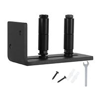 Sliding Barn Door Bottom Floor Guide, Ball Bearings Adjustable Stay Roller | Floor Guide Roller Kit with 1 Wrench, Fit All Size Door, Smoothly and Quietly, Flush Flat Bottom Design