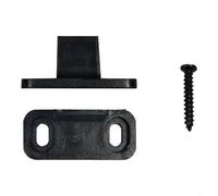 Sliding Barn Door Floor Guide Adjustable Bottom Roller for 3-5cm Thick Doors - Heavy Duty Nylon Wheel Quiet Smooth Operation Black Finish(black)