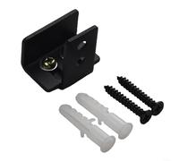 Sliding Barn Door Floor Guide Roller Adjustable Bottom Hardware for Door Stability and Smooth Silent Sliding with Carbon Steel Build