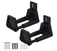 Sliding Barn Door Floor Wall Guide 2pcs with Adjustable Width to Secure Door Movement, Made from Robust ABS Material for Durability and Long-Term Use