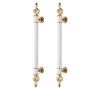 Sliding Barn Door Handle, Double-Sided Push Pull Bar Handle for Glass/Wood Doors, 31.5 Inch, European Style, Large Size
