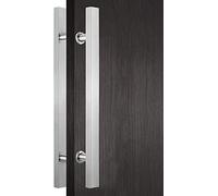 Sliding Barn Door Handle - Modern Push Pull H Shape for Stylish and Durable Home Decor, Easy Installation