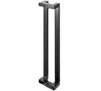 Sliding Barn Door Handle - Stainless Steel Pull Push Door Handle for Interior Exterior, Modern Design for Shower Glass and Wooden Barn Doors, Complete Kit Included