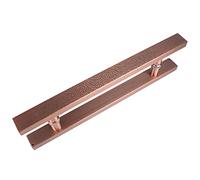 Sliding Barn Door Handle Steel Door Handles Barn Door Pull Handle,Hotel Glass Door Handle Pull Two-Side Design Pull Push Handle,16/24/32/47 Inches High (Style3 120cm Leng