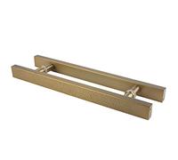 Sliding Barn Door Handle Steel Door Handles Barn Door Pull Handle,Hotel Glass Door Handle Pull Two-Side Design Pull Push Handle,16/24/32/47 Inches High (Style2 60cm Lengt
