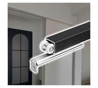 Sliding Barn Door KitAluminum Track & Rollers Easy Install TopMounted Hardware Single System for Replacement Door Rail Ideal Home Decor Solution