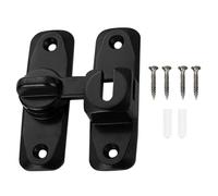 Sliding Barn Door Lock, 2pcs 90/180 Degree flip Sliding barn Door Lock Gate Bolt Door Latches Security Door Latch for Internal Doors Wooden Gates, Pet Door, Bathroom Sliding Door Privacy
