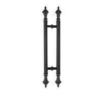 Sliding Barn Door Shower Door Barn Door Handles For Bathroom/ Kitchen/ The Inside, A Pair Door Pull Handle Double-Side With Complete Kit, For Wood Door/ Front Door/ Swing Door/ S,Style-2-120Cm/47.2 I