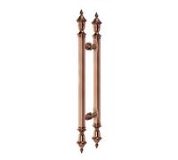 Sliding Barn Door Shower Door Barn Door Handles for Bathroom/ Kitchen/ The Inside, A Pair Door Pull Handle Double-Side with Complete Kit, for Wood Door/ Front Door/ Swing Door/ Sliding Glass Door ( Co
