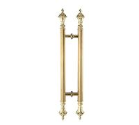 Sliding Barn Door Shower Door Barn Door Handles For Bathroom/ Kitchen/ The Inside, A Pair Door Pull Handle Double-Side With Complete Kit, For Wood Door/ Front Door/ Swing Door/ S,Style-1-150Cm/59 Inc