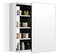 Sliding Bathroom Mirror Cabinet Wall Mounted Vanity Storage with Mirror Modern Medicine Cabinet for nized Bathroom Essentials Stylish & Functional Design.