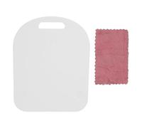 Sliding Board White Acrylic ABS Kitchen Countertop Appliance Sliding Tray for TM5 TM6 Blender Coffee Maker Large Size 36x28cm (5mm / 0.2in Thickness)