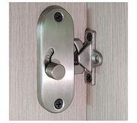 Sliding Bolt Door Lock,Slide Locks for Inside Door，90 Degree barn Door Lock，90 Degree Moving Door Right Angle Buckle Privacy Lock, Sliding barn Door Lock and Latch Bolt Lock cam Lock