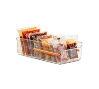 Sliding Cabinet Organizer | Expandable Reusable Container,Cabinet Organizer Bin Pull Out,for Remote Control Socks Tissues Pantry Bathroom Living Room Rental House