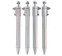 sliding caliper Shape Ballpoint Pens Cartoon Kawaii Writing Ball Pens Set for School Christmas (4)