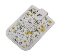 Sliding Card Wallet Leather Case Multifunctional Card Organizer Office Worker School Office Travel Sleeve for Students