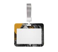 Sliding Chest Owls Badge Protective Case, Id Card Information Protective Case, Suit for Offices, Conference Rooms, Schools, Etc.