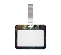 Sliding Chest Owls Badge Protective Case, Id Card Information Protective Case, Suit for Offices, Conference Rooms, Schools, Etc.