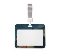 Sliding Chest Owls Badge Protective Case, Id Card Information Protective Case, Suit for Offices, Conference Rooms, Schools, Etc.