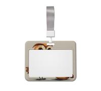 Sliding Chest Owls Badge Protective Case, Id Card Information Protective Case, Suit for Offices, Conference Rooms, Schools, Etc.
