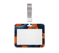 Sliding Chest Sea Lions Badge Protective Case, Id Card Information Protective Case, Suit for Offices, Conference Rooms, Schools, Etc.