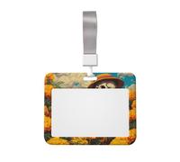 Sliding Chest Skeleton Badge Protective Case, Id Card Information Protective Case, Suit for Offices, Conference Rooms, Schools, Etc.