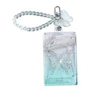 Sliding Closure Card Sleeve Clear Holder Business Protector Sliding Open for Cards Fashionable Card Protector