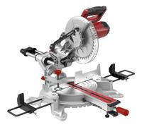 Sliding Compound Mitre Saw with 255mm 40 Tooth TCT Blade - 2000W Motor
