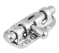 Sliding Cylindrical Pin Lock Marine Grade Stainless Steel 316 for Ship and Window Safety (110 * 39)
