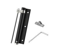 Sliding Door Automatic Closer Hydraulic Design for Smooth, Silent Operation in Any Setting (Black)