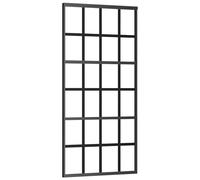 Sliding Door ESG Black Building Material Door Multi Patterns Multi Size vidaXL