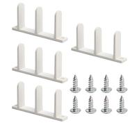 Sliding Door Guide - Heavy Duty Adjustable Design, Long Life Finish, Reliable Anti-Tip Bracket | Replacement Hardware for Sliding Rail, Interior Door Home, Room