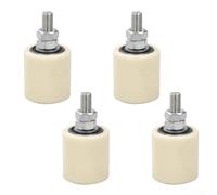 Sliding Door Guide Rollers 4 Pack, Designed for Optimal Performance and Minimal Noise, Compatible with Various Door Setups (40 * 43)
