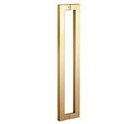 Sliding Door Handles, Handle Pull Barn Gate, Modern Square Hardware for Garage Bar Shed Warehouse, Mirror(D#1,Length (70.9in))