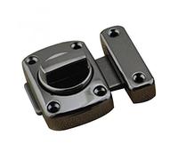 Sliding Door Hardware 1pc Barn Door Lock Cast Metal Hook Latch Lock Toilet Doors Right Decoration Angle Sliding Gate Lock Hardware Accessories(Nero)