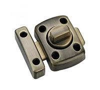 Sliding Door Hardware 1pc Barn Door Lock Cast Metal Hook Latch Lock Toilet Doors Right Decoration Angle Sliding Gate Lock Hardware Accessories(Groen)